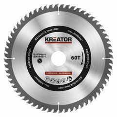 Kreator KRT020424 Pilový kotouč na dřevo 216mm, 60T