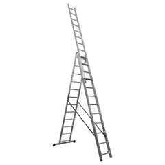 Žebřík hliníkový třídílný 3x12 Procraft PLA3.788 | PLA3.788 Procraft