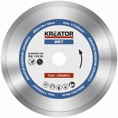 Kreator KRT081100 Diamantový kotouč celoobvodový 89mm PREMIUM