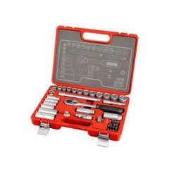 EXTOL PREMIUM hlavice nástrčné, sada 39ks, 3/8", 6522