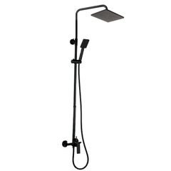 Sprchový sloup s baterií MIXXUS PREMIUM ALEX 003-J BLACK, černá | ALEX 003-J BLACK Procraft