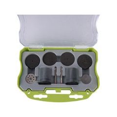 EXTOL CRAFT nástavce na přímou brusku, sada 74ks, 903770