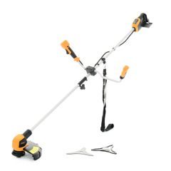 Riwall PRO RABC 2620i aku křovinořez 2 x 20 V (bez baterie a nabíječky)
