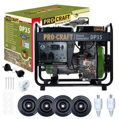 Dieselová elektrocentrála Procraft DP35 | DP35 Procraft