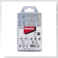 Makita D-20769 - sada vrtáků do kovu/dřeva 5;6;8/5;6mm, stopka HEX 1/4", 5ks