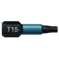 Makita B-63666 - torzní bit 1/4" IMPACT BLACK T15, 25mm 2 ks=new E-28961