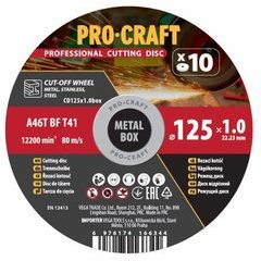 Sada řezných kotoučů Procraft CD125x1.0b | CD125x1.0b Procraft