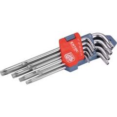 EXTOL PREMIUM L-klíče TORX, sada 9ks, 10-50, 6601