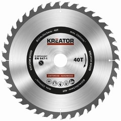 Kreator KRT020427 Pilový kotouč na dřevo 254mm 40T