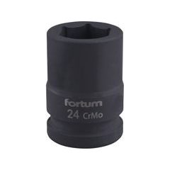 FORTUM hlavice nástrčná rázová 3/4", 24mm, L 52mm, 4703024