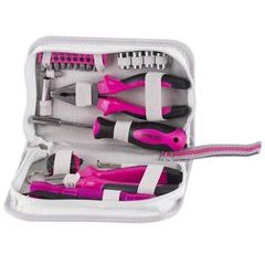 Sada nářadí LADIES SET12, 23-dílná, pink/růžová
