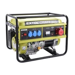 EXTOL CRAFT elektrocentrála benzínová, 13HP/5,5kW (400V) 3x1,8kW (230V), 421011