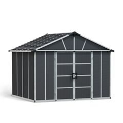 Palram - Canopia Yukon 11' x 9' antracit heavy duty prostorný domek s možností dalšího rozšíření (základní modul)