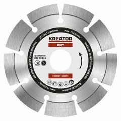 Kreator KRT087101 Diamantový kotouč brusný 125mm EXPERT 6mm SEGMENT