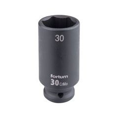 FORTUM hlavice nástrčná rázová 1/2", 30mm, L 78mm, CrMoV, 4703230