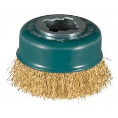 Makita D-73433 - miskovitý kartáč z mědi-vlnitý drát průměr 0,3mm X-LOCK 75mm