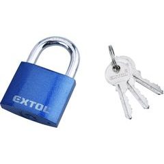 EXTOL CRAFT zámek visací litinový barevný, 50mm, 77030