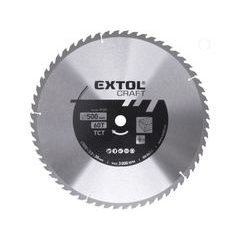 EXTOL CRAFT kotouč pilový s SK plátky, O 500x3,8x30mm, 60T, 19125