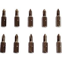 EXTOL PREMIUM hroty křížové PH, sada 10ks, PH 1x25mm, CrMoV, 702010