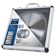 Scheppach Sada 2 pilových kotoučů TCT ( 254 x 30 x 2,8 mm, 48/60 Z ) pro HS 254 / HM 110 MP / HM 100 T