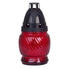 Kahan Grave, červené sklo, 13cm, 25g, 6-8h