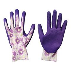 EXTOL LADY rukavice polyesterové, bezešvé, polomáčené v latexu, velikost 7", 8856664