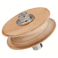 Scheppach Kožený honovací kotouč 100 mm pro systémy Tiger