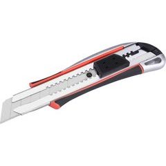 EXTOL PREMIUM nůž ulamovací kovový s výztuhou, 25mm Auto-lock, 8855025