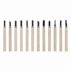 Kreator KRTH23602 Mini dláta na dřevo sada 12ks