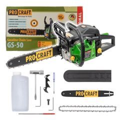 Benzínová řetězová pila Procraft GS-50 | GS-50 Procraft