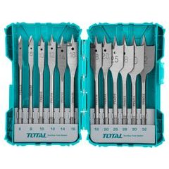 Total Vrtáky ploché do dřeva, sada 12ks, 152mm, TACSDL1201