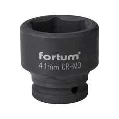 FORTUM hlavice nástrčná rázová 3/4", 41mm, L 57mm, CrMoV, 4703041