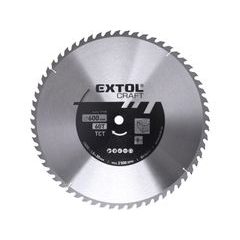 EXTOL CRAFT kotouč pilový s SK plátky, O 600x3,8x30mm, 60T, 19128