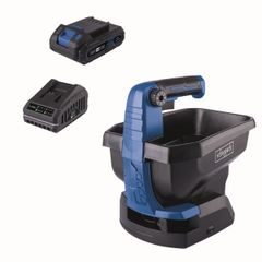 Scheppach C-GSP800-X-SET S 20 V IXES aku rozmetadlo + 2Ah baterie + nabíječka 2,4 A