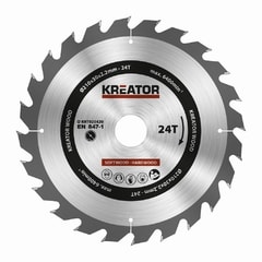 Kreator KRT020420 Pilový kotouč na dřevo 210mm, 24T