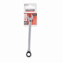 Kreator KRTH30504 Oboustranný klíč očko-ráčna/otevřený 11 mm