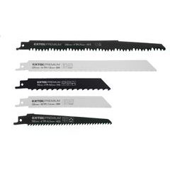 EXTOL PREMIUM plátky do pily ocasky – mix sada 5ks, HCS, BIM, 8806000