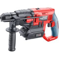 EXTOL PREMIUM kladivo vrtací aku SHARE20V, 1,2J, SDS plus, 20V Li-ion, 2Ah, 8891818