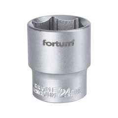 FORTUM hlavice nástrčná 1/2", 24mm, L 38mm, 4700424