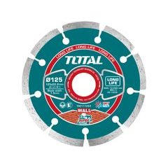 Total TOT Kotouč diamantový řezný segmentový, Fast cut, suché i mokré řezání, 125mm, industrial, TAC111254