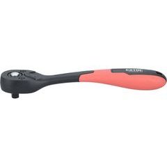 EXTOL PREMIUM ráčna tvarovaná, 72 zubů, 1/4", L 150mm, Crv, 8816408