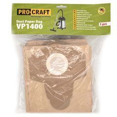 Saček papirovy pro průmyslový vysavač Procraft VP1400 | SpVP1400 Procraft