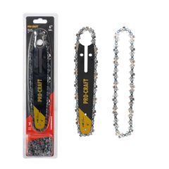 Sada pilových řetězů a lišty S6 (2 řetězy a 1 lišta) | S6 Procraft