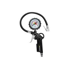 Pistole na huštění pneumatik - s manometrem