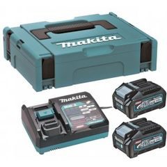 Makita 191J97-1 - sada Li-ion XGT 40V 2xBL4040+DC40RA+Makpac