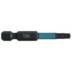 Makita B-63781 - torzní bit 1/4" IMPACT BLACK T20, 50mm 2 ks=new E-29197