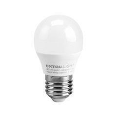 EXTOL LIGHT žárovka LED mini, 410lm, 5W, E27, teplá bílá, 43006