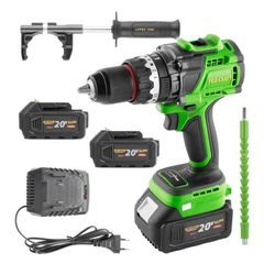 Sada aku šroubovák 180Nm Procraft PA18ProBL s 2x baterie 20V 4Ah a nabíječkou 20/1 | SPA18ProBL-bb/2x20-4/20-1 Procraft