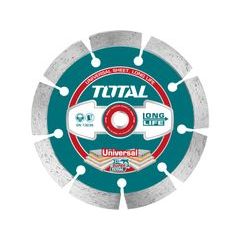 Total Kotouč diamantový řezný, segmenový, suché i mokré řezání, TAC2111253