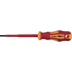 EXTOL PREMIUM šroubovák elektrikářský, (-)4x100mm, VDE, CrV, 53074
